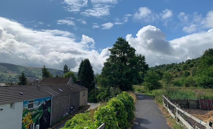 View from Taff Trail